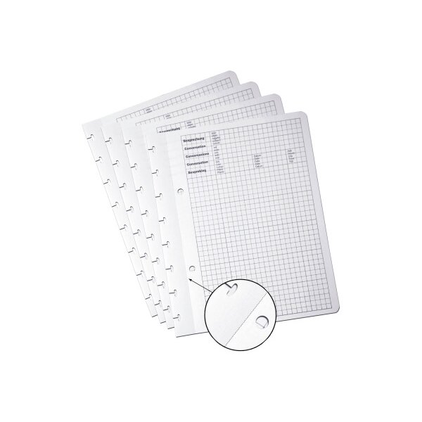 ADOC Ersatzblätter A4 2810.055 kariert 100 Blatt