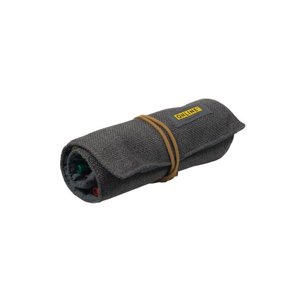 ONLINE Roll Pouch leer 98252 Inspiration grey