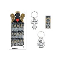 ROOST Schlüsselanhänger Engel Metall 10014027 2...