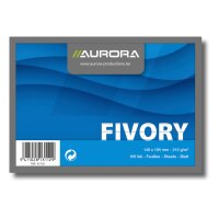 AURORA Karteikarten liniert A6 42720 weiss 100 Stück