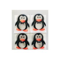 ROOST Chauffe-mains Set à 4 512506.2.1 Pinguin 12x9cm