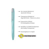 ONLINE Rollerball Slope 0.5mm 26066/3D Light Aquamarina blau