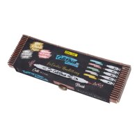 ONLINE Callibrush Pen Double Tip 19089 metallic ass. 2.5mm