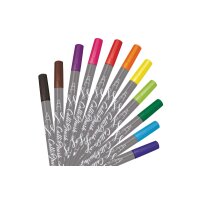 ONLINE Callibrush Pen Double Tip 2mm 19045 ass. 11er Etui
