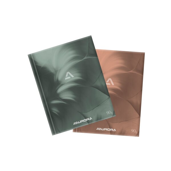 AURORA Notizbuch A5 496MQ5 kariert