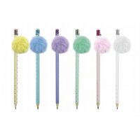 ROOST Bleistift Big Pompon Charm TSKY-P2317 assortiert
