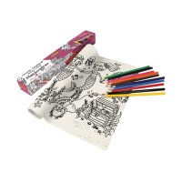 ONLINE Malrolle Meerjungfrau 61045/6 inkl. 10 Farbstifte