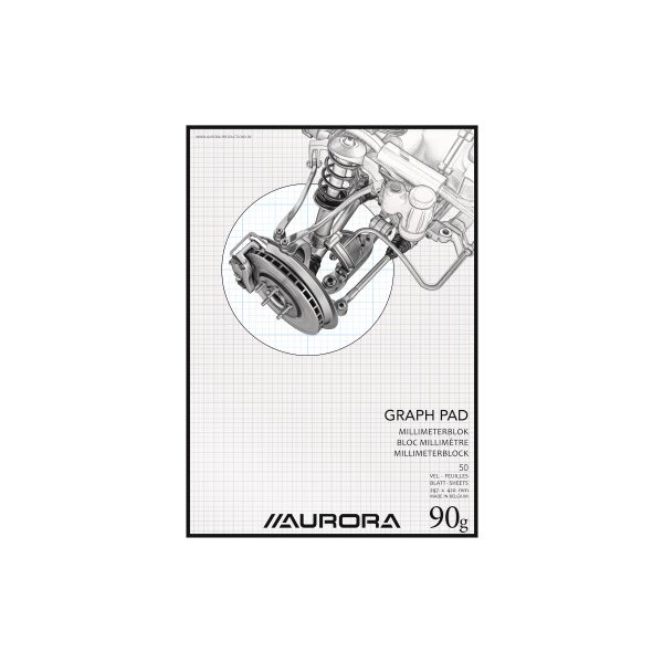 AURORA Papier mm A3 MID101 90g blanc 50 flls.