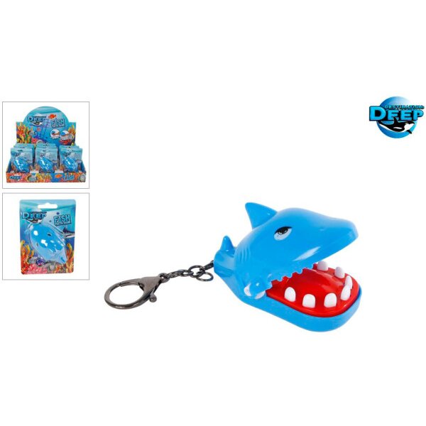 ROOST Porte-cl&eacute; 570391 requin mordeur 8cm