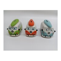ROOST Sparkasse VW Bus TG21271-2 assortiert 16x10x11cm