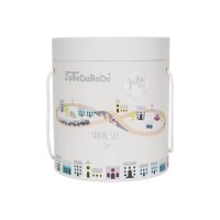 JABADABADO Holz Eisenbahn W7116 bunt 23x23x25cm