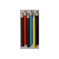 ROOST Crayon de couleur Mini KL320 4,5x8,7cm 6 pièces
