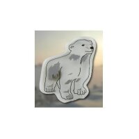 ROOST Taschenwärmer Eisbär 10.5x8cm 512511