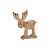 ROOST Décoration élan 10023055 bois de...