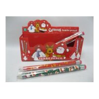ROOST Xmas Jumbo Bleistift XM105 ass. Weihnachtsmotive