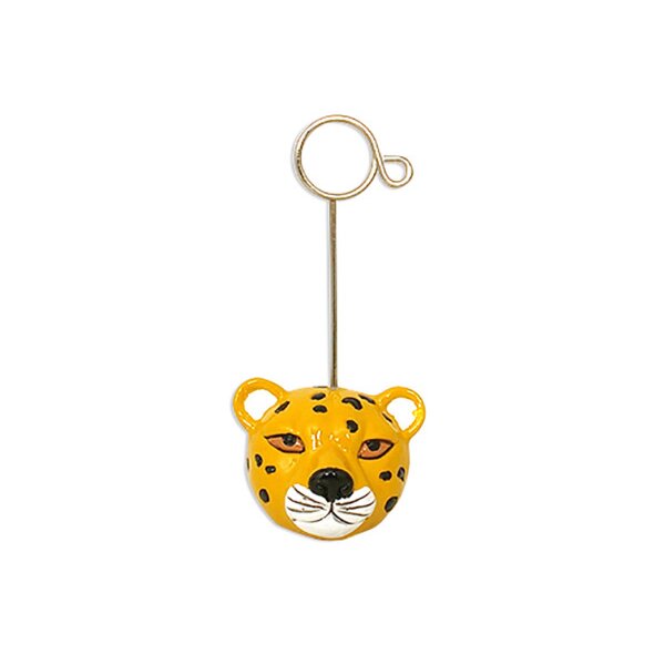 ROOST Zettelhalter Leopard 016787 4x4.5x10cm,