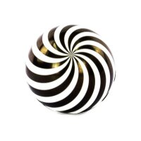 ROOST High Bounce Illusion Ball NV596 schwarz / weiss