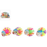 ROOST Saugnapf Ball 10cm 621677 4 assortiert