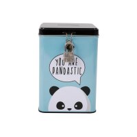 I-TOTAL Sparkasse mit Schloss XL2004 Panda 15.3x10.6x10.6cm