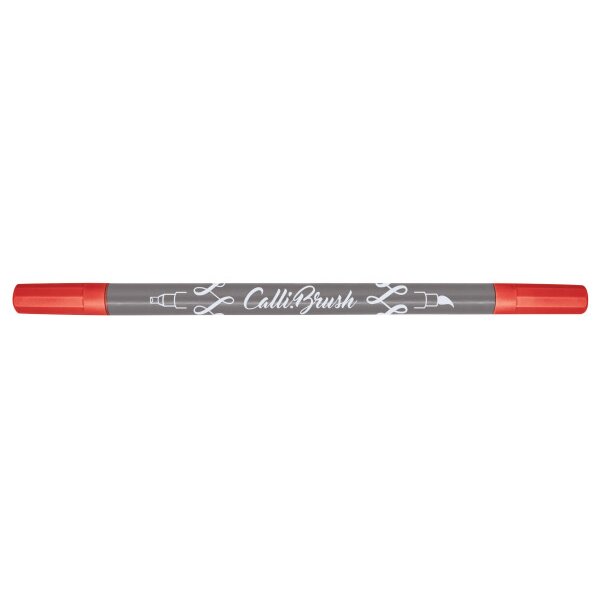 ONLINE Callibrush Pen Double Tip 2mm 19055/6 Rot