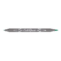 ONLINE Callibrush Pen Double Tip 2mm 19058/6 Dark Green