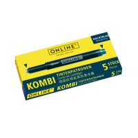 ONLINE Cart. encre combi 17056/12 Nightblue 5 pcs.