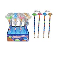 ROOST Bleistift mit Radiergummi RET-1044 Weltraum