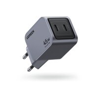 UGREEN USB Wallcharger Nexode Pro 35008 45W, Dual USB-C, GaN