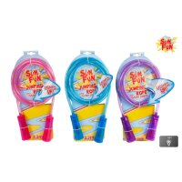 ROOST Corde à sauter 720262 ass., avec LED 2.3m