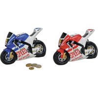 ROOST Sparkasse Motorrad 10017418 Keramik, ass. 20x10x11cm