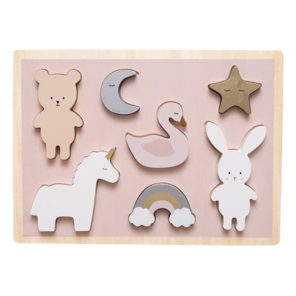 JABADABADO Steckpuzzle Einhorn T270 29x21cm
