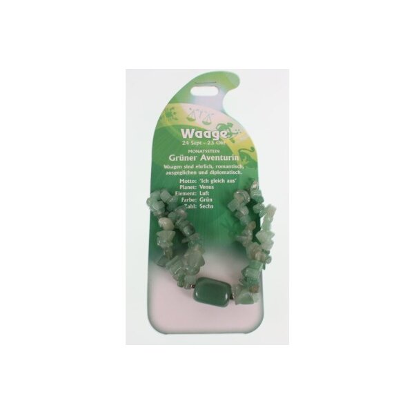 ROOST Armband Waage G243 Gr. Aventurin