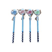 ROOST Bleistift mit Radierer OWRE-003 On Whale 4 ass.