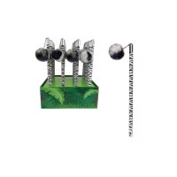 ROOST Bleistift Zebra HPTS-091 Pom Pom