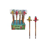 ROOST Bleistift Papagei REA-1042 Radiergummi, 2 ass.