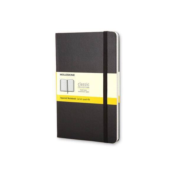 MOLESKINE Carnet Classic A6 701023 quadrillé noir