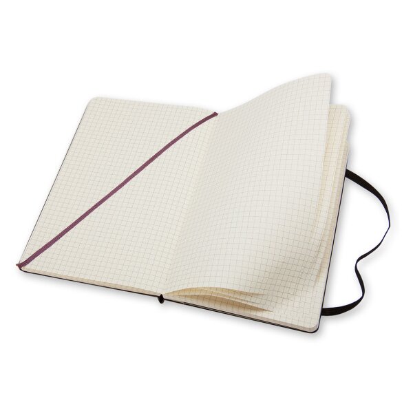 MOLESKINE Carnet Classic A6 701023 quadrillé noir