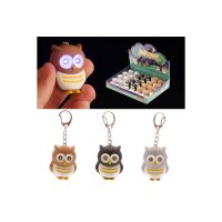 ROOST Schlüsselanhänger Eule OWL24 Led, assortiert
