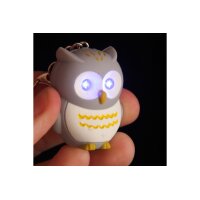ROOST Schlüsselanhänger Eule OWL24 Led, assortiert
