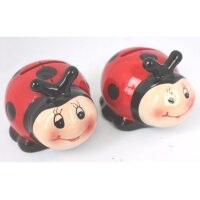 ROOST Sparkasse Marienkäfer mini 14585 rot/schwarz...