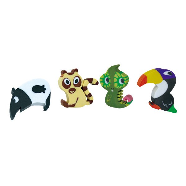 ROOST Pencil with Topper 108457 Rainforest 4 ass.
