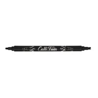 ONLINE Callibrush Pen TWIN 3mm 18600/6 Black