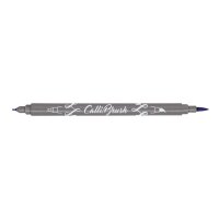 ONLINE Callibrush Pen Double Tip 2mm 19060/6 Dark Blue