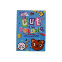 ROOST Livre coloriage Cut & Colour B1050 inc. Ciseaux...