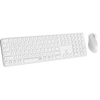 RAPOO 9810M ultraslim full deskset 12651 Wireless, White
