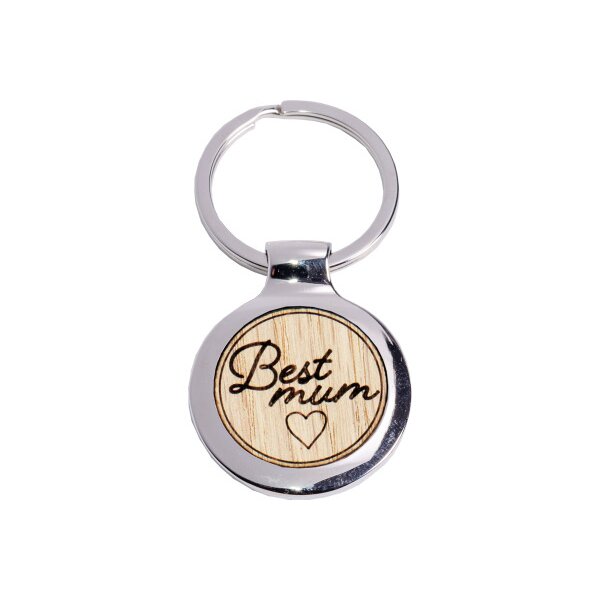 ROOST Porte-clé 3.5x3cm SA317 Meilleure maman, rond