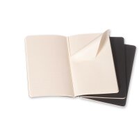 MOLESKINE Notizheft Cahier A6 704895 liniert, schwarz 3...