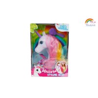 ROOST Schminkkopf Einhorn 670044 mit Zubehör 20cm