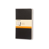 MOLESKINE Notizheft Cahier A5 495-6 liniert, schwarz 3...