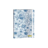 ONLINE Bullet Journal Blue Flowers A5 18022 120g, 72...